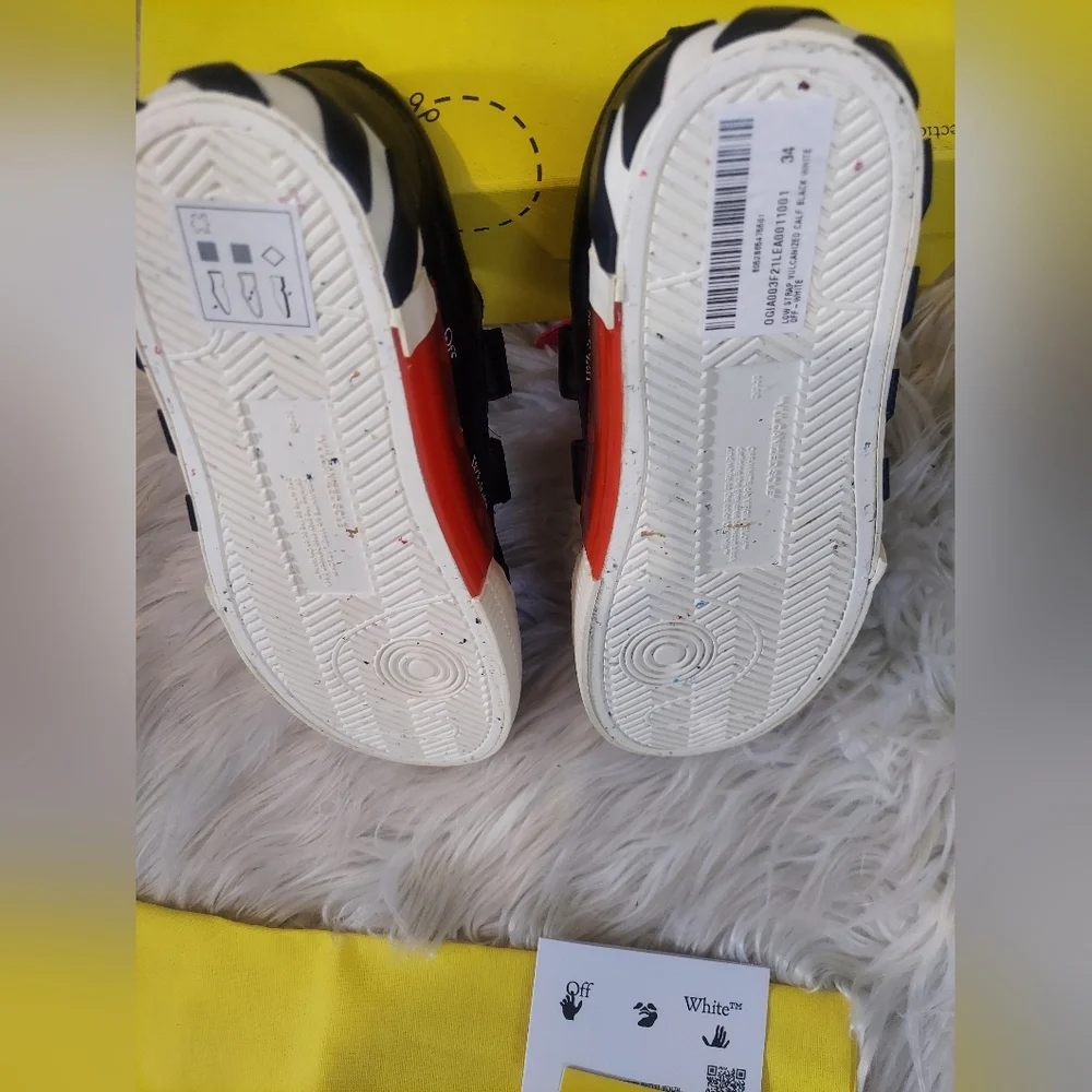 OFF-WHITE leather sneakers for kids - Picture 3 of 3